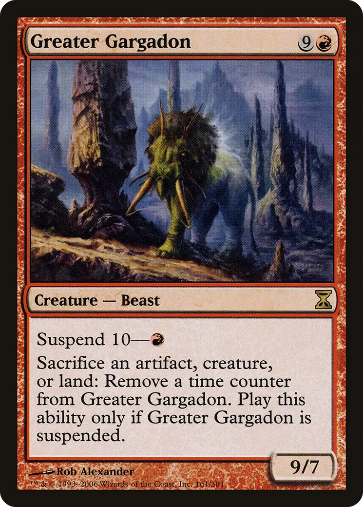 Grand gargadon — Time Spiral — Magic: The Gathering