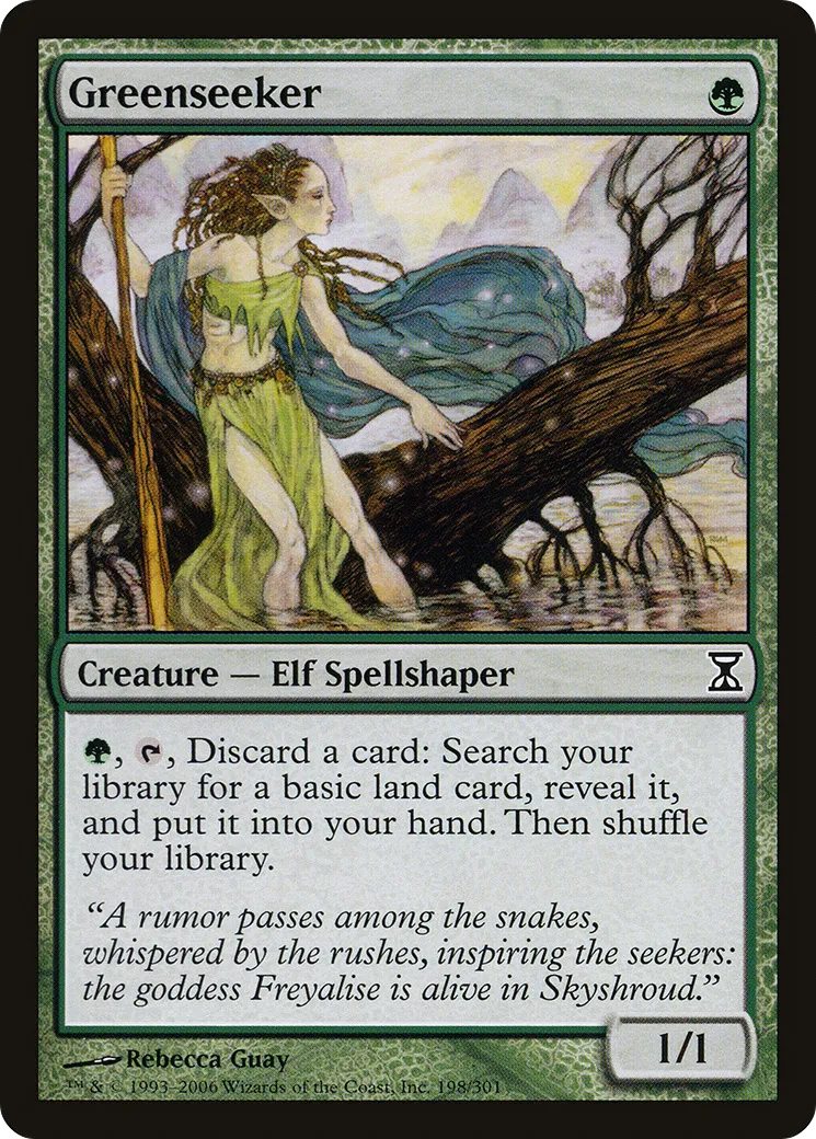 Greenseeker — Time Spiral — Magic: The Gathering