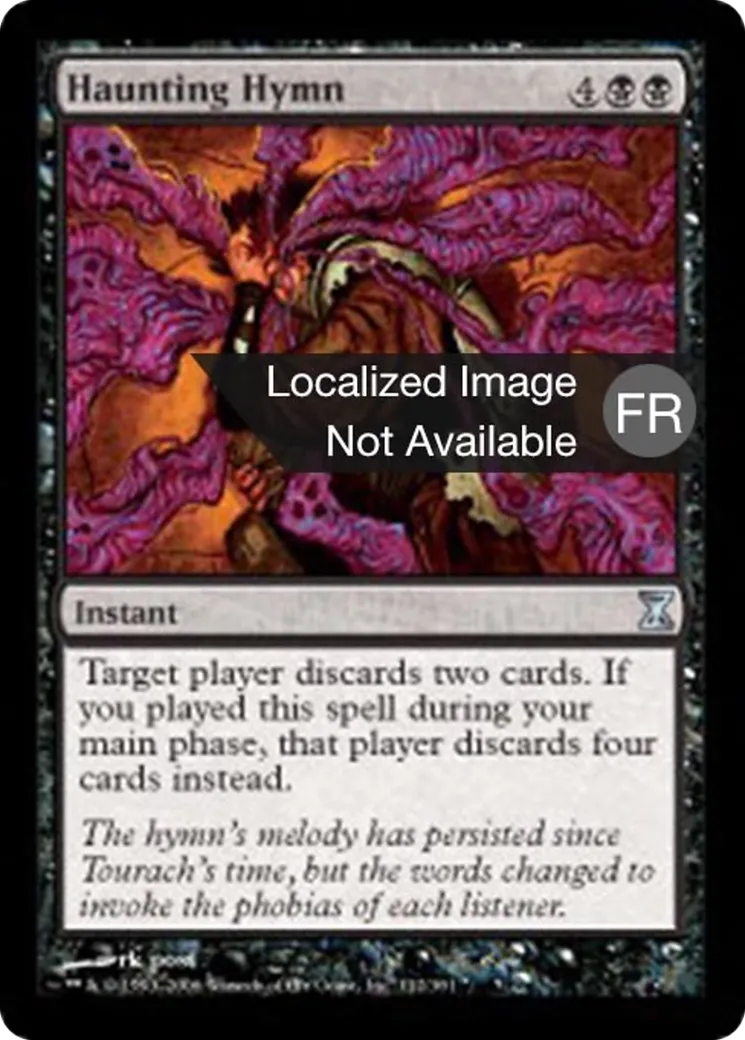 Hymne obsédant — Time Spiral — Magic: The Gathering