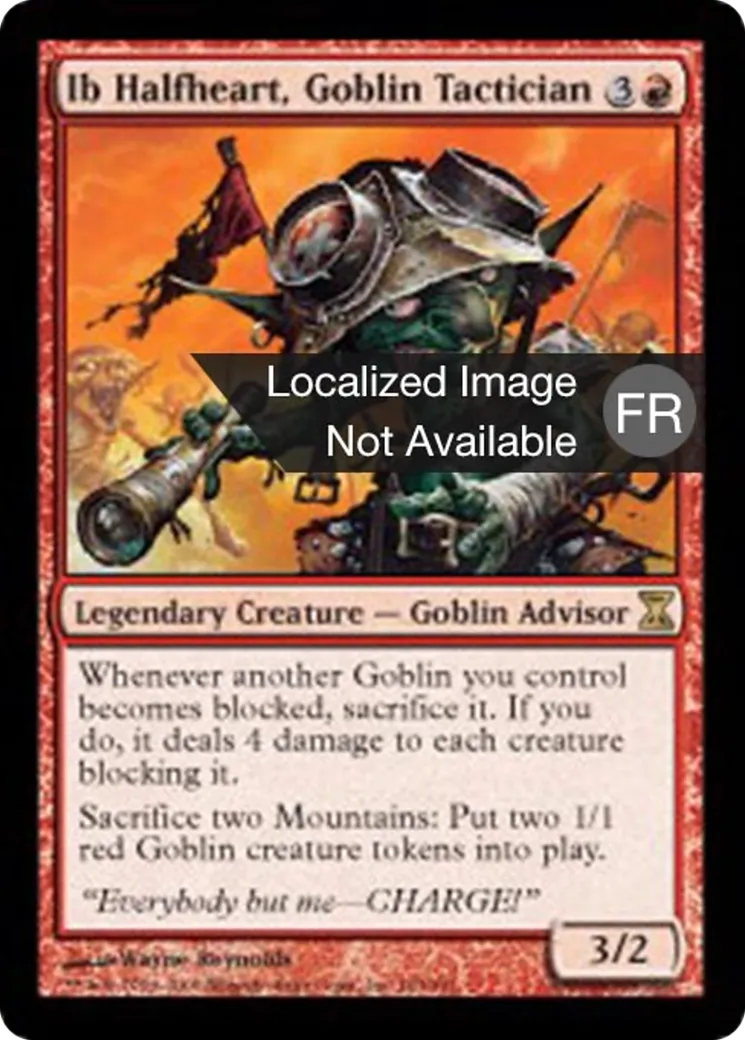 Ib Micœur, tacticien gobelin — Time Spiral — Magic: The Gathering