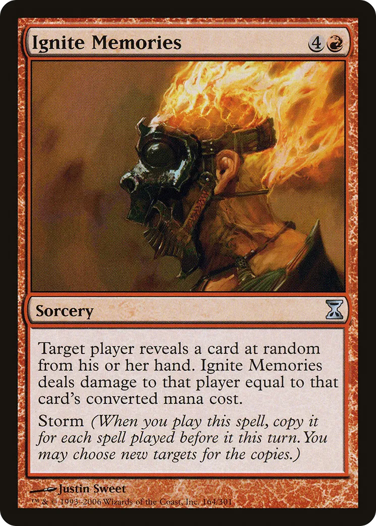 Ignite Memories — Time Spiral — Magic: The Gathering