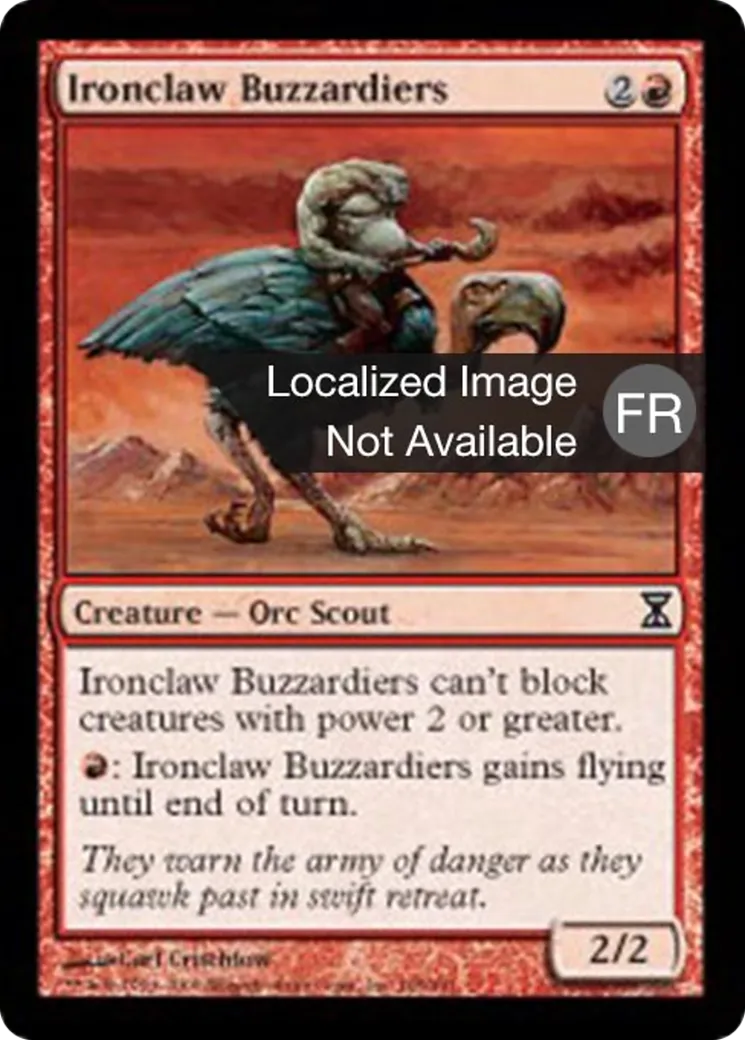 Busardiers de la Griffe de fer — Time Spiral — Magic: The Gathering