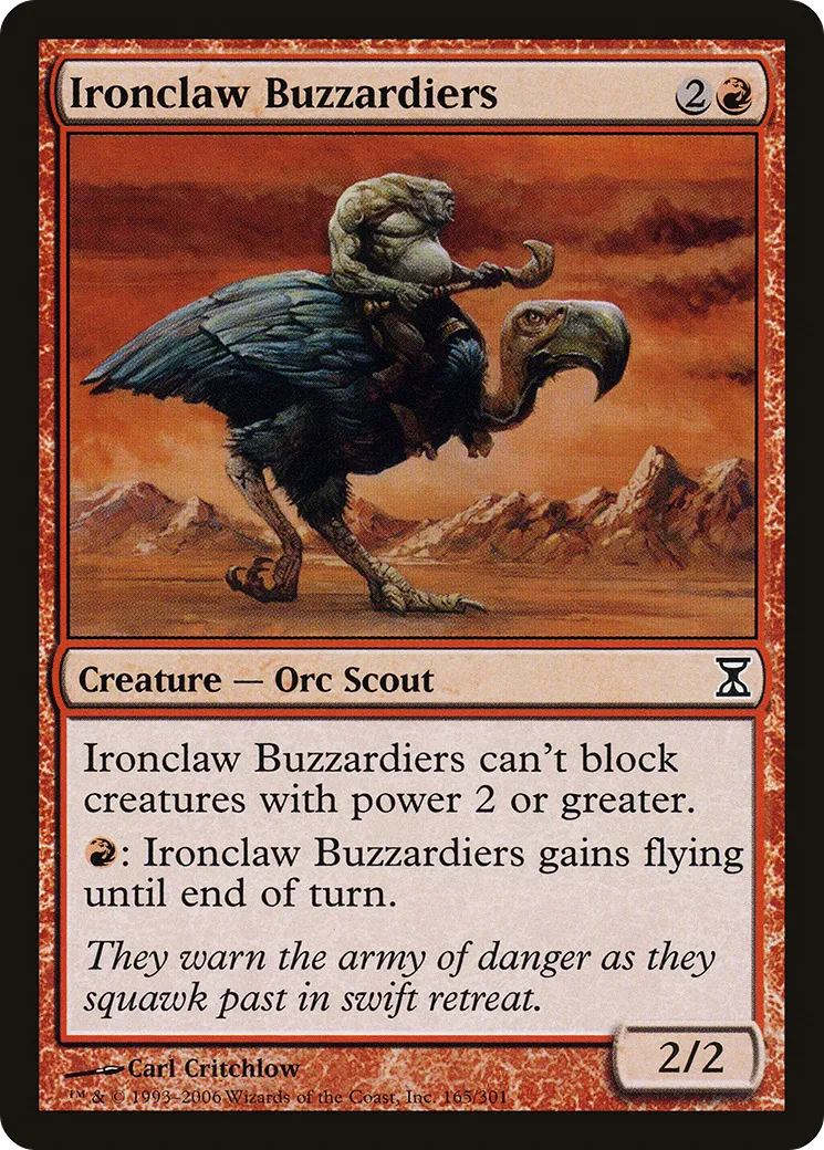Ironclaw Buzzardiers — Time Spiral — Magic: The Gathering