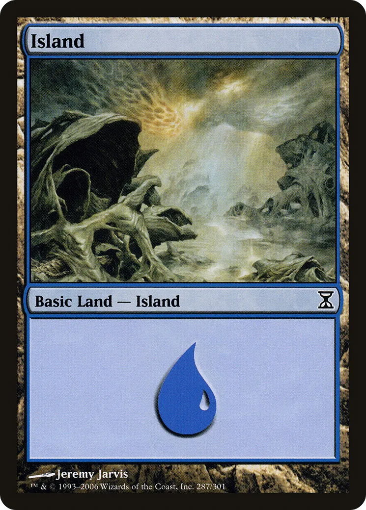Island — Time Spiral — Magic: The Gathering