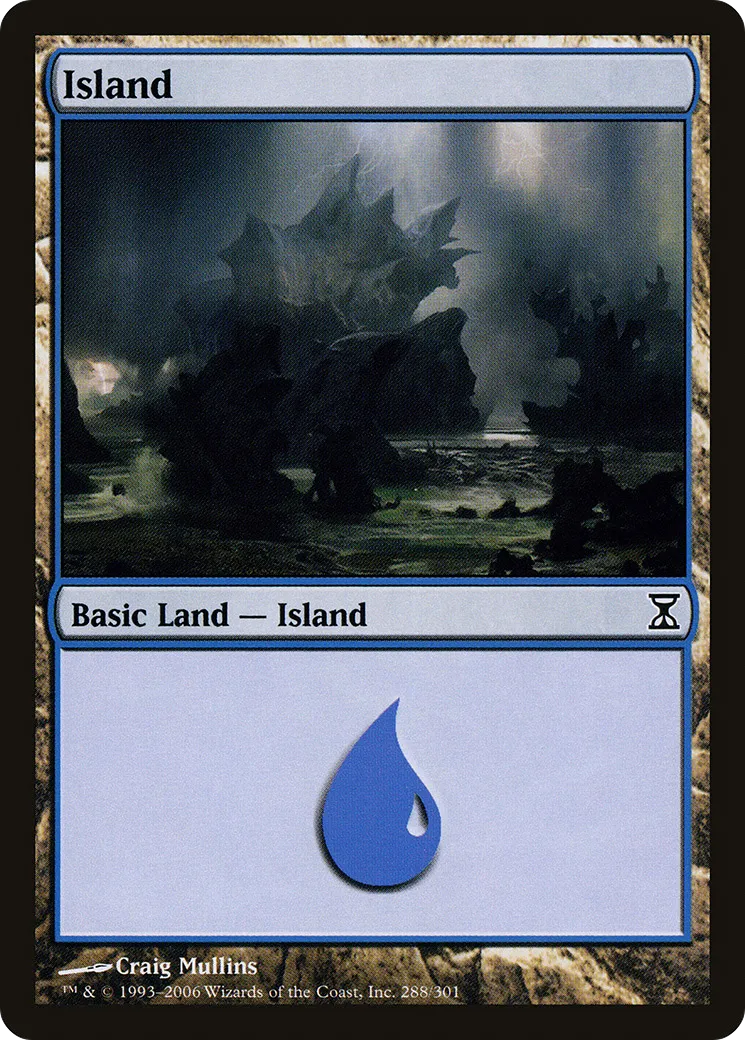 Island — Time Spiral — Magic: The Gathering