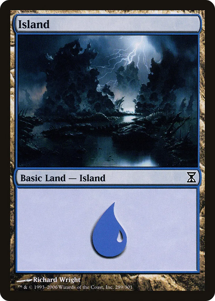 Island — Time Spiral — Magic: The Gathering
