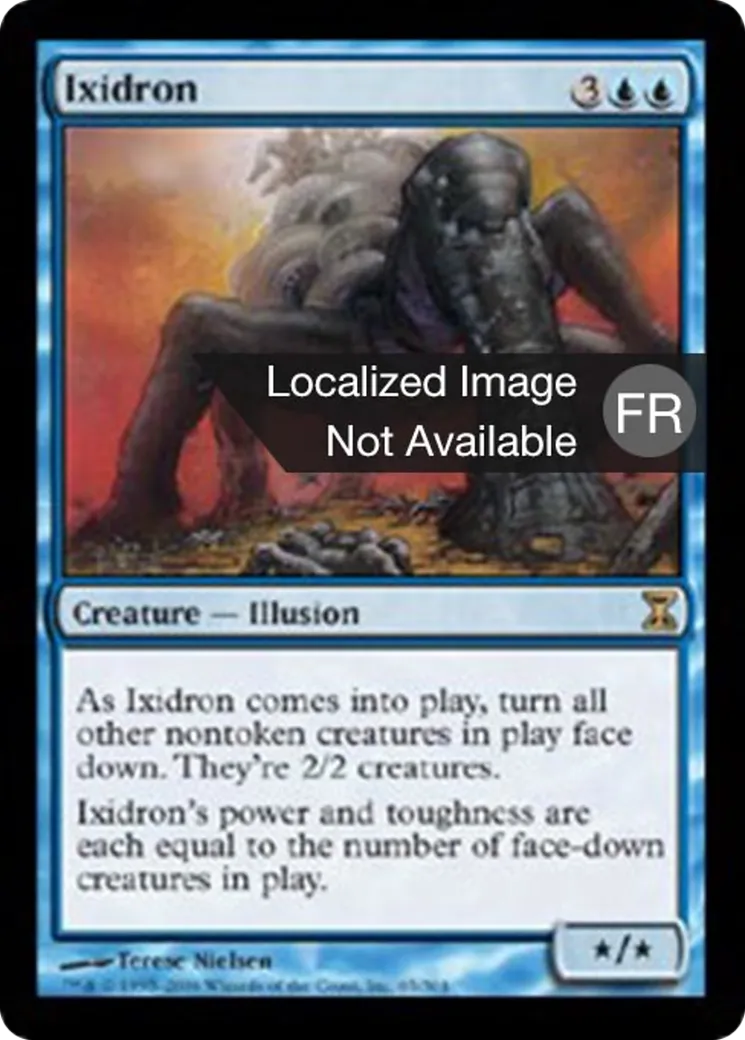 Ixidron — Time Spiral — Magic: The Gathering
