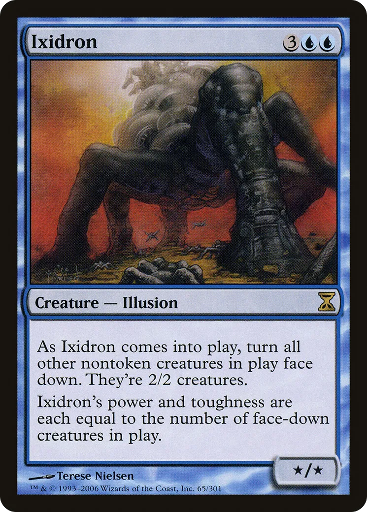 Ixidron — Time Spiral — Magic: The Gathering
