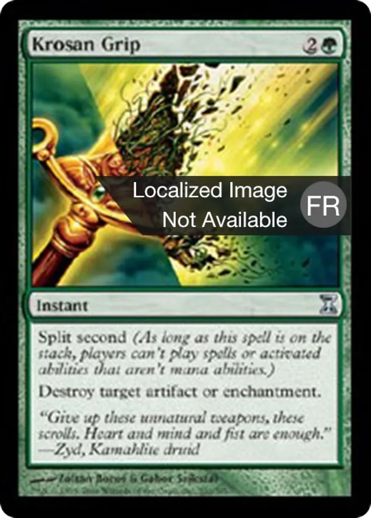 Poigne krosiane — Time Spiral — Magic: The Gathering