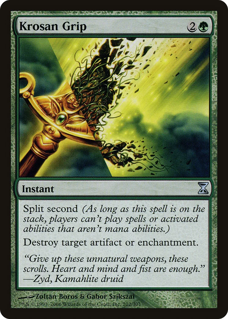 Krosan Grip — Time Spiral — Magic: The Gathering