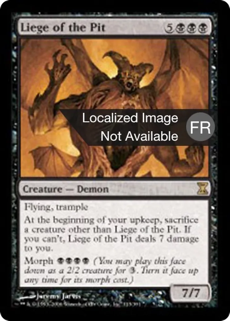 Lige de la fosse — Time Spiral — Magic: The Gathering