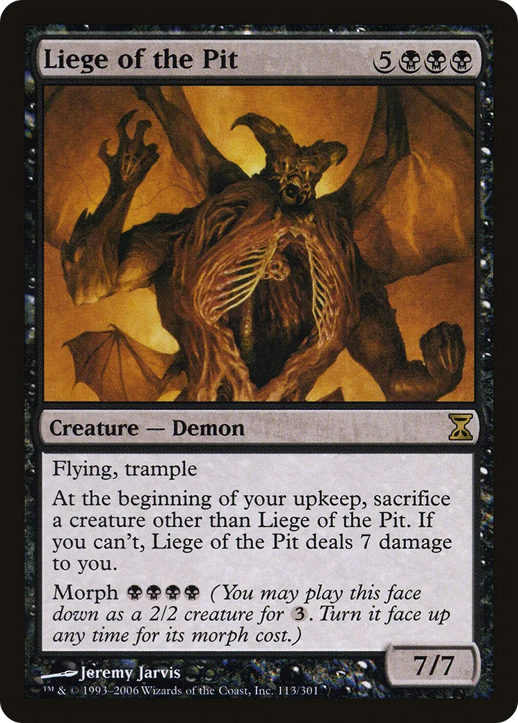 Lige de la fosse — Time Spiral — Magic: The Gathering