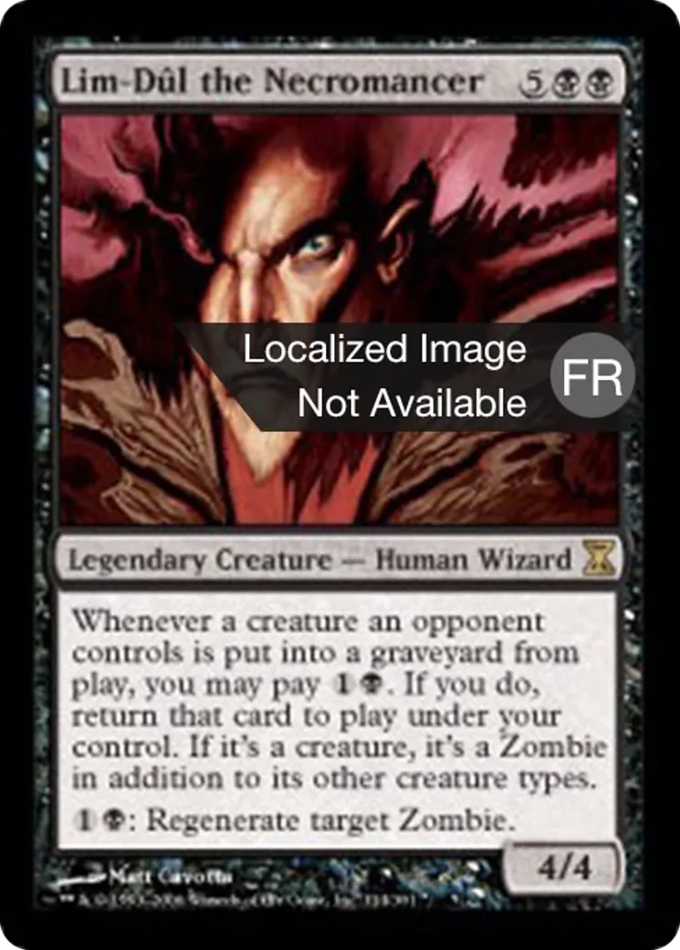 Lim-Dûl, le Nécromancien — Time Spiral — Magic: The Gathering
