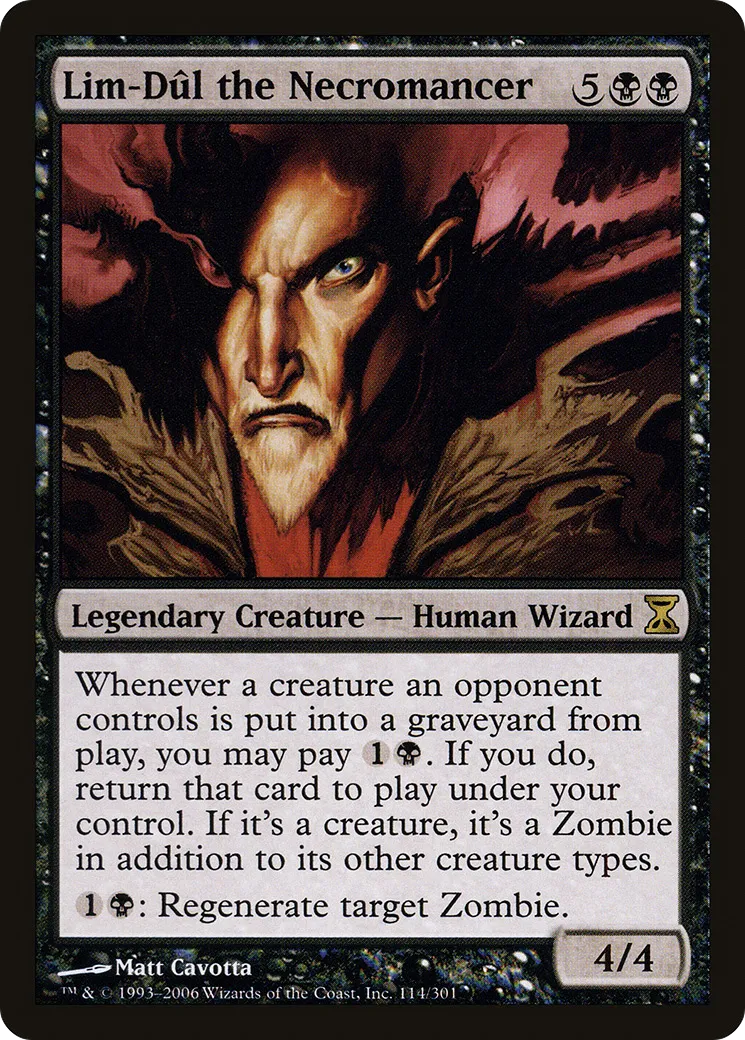 Lim-Dûl, le Nécromancien — Time Spiral — Magic: The Gathering