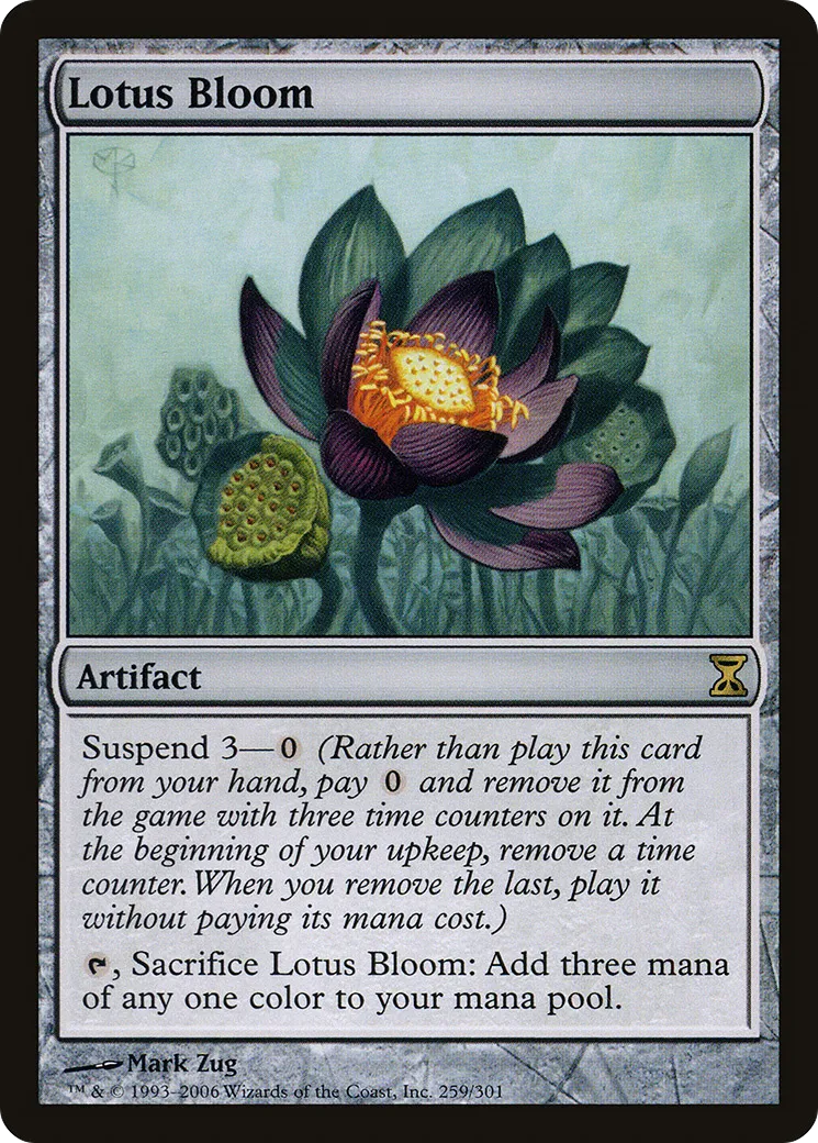 Floraison de lotus — Time Spiral — Magic: The Gathering