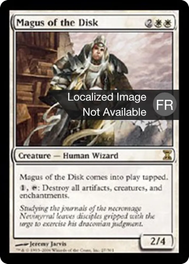 Mage du Disque — Time Spiral — Magic: The Gathering