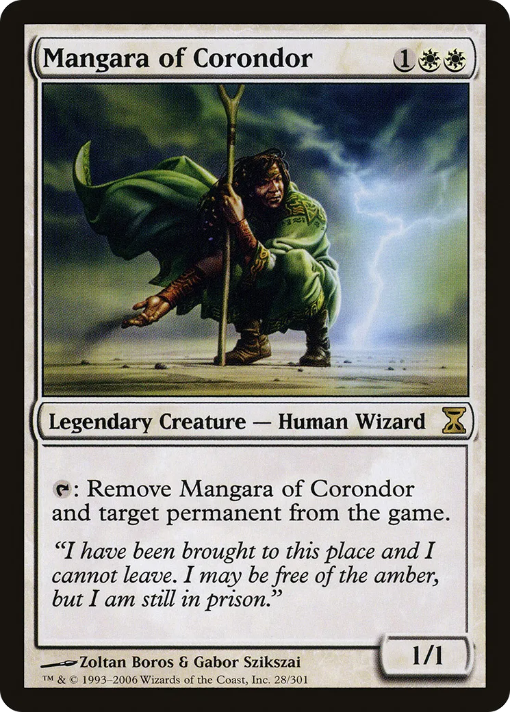 Mangara of Corondor — Time Spiral — Magic: The Gathering
