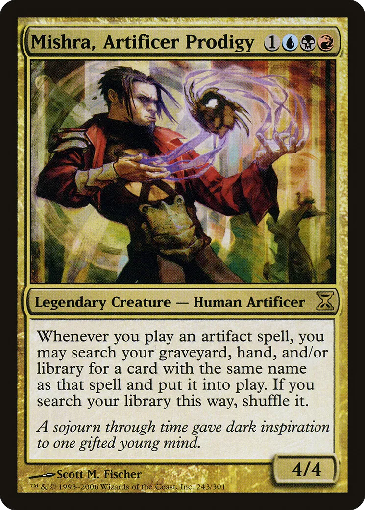 Mishra, Artificer Prodigy — Time Spiral — Magic: The Gathering