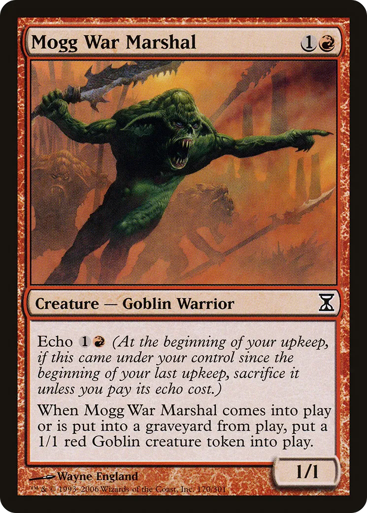 Mogg War Marshal — Time Spiral — Magic: The Gathering