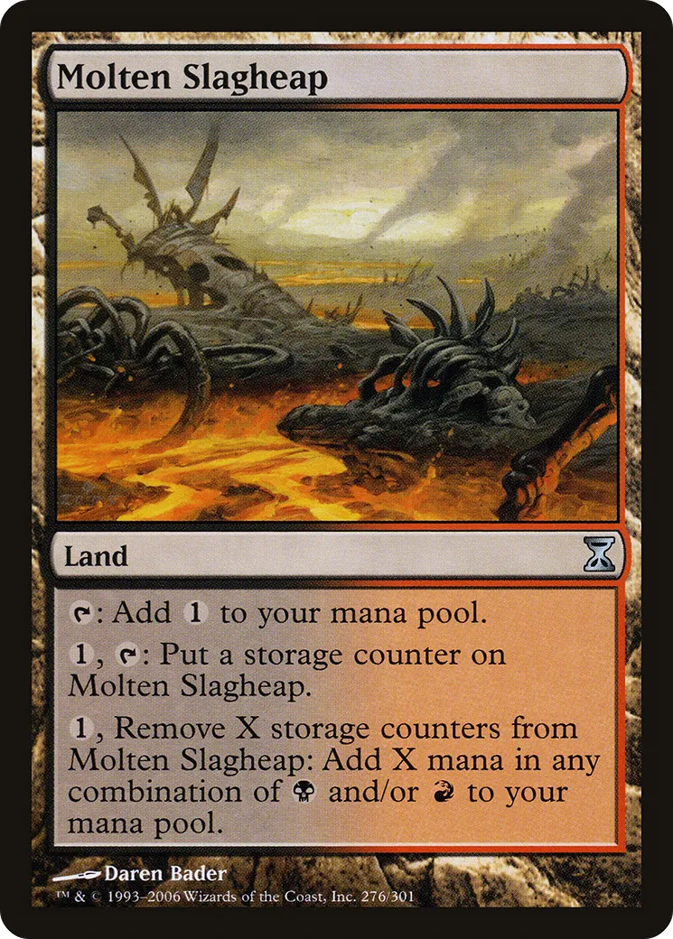Molten Slagheap — Time Spiral — Magic: The Gathering