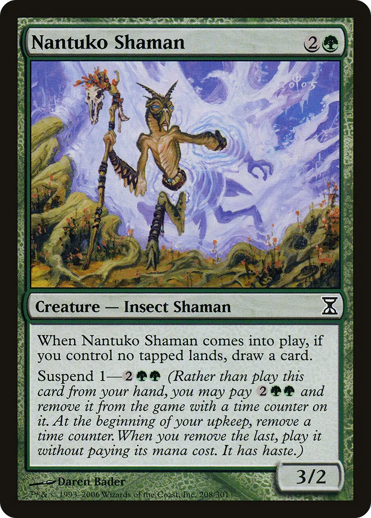 Nantuko Shaman — Time Spiral — Magic: The Gathering