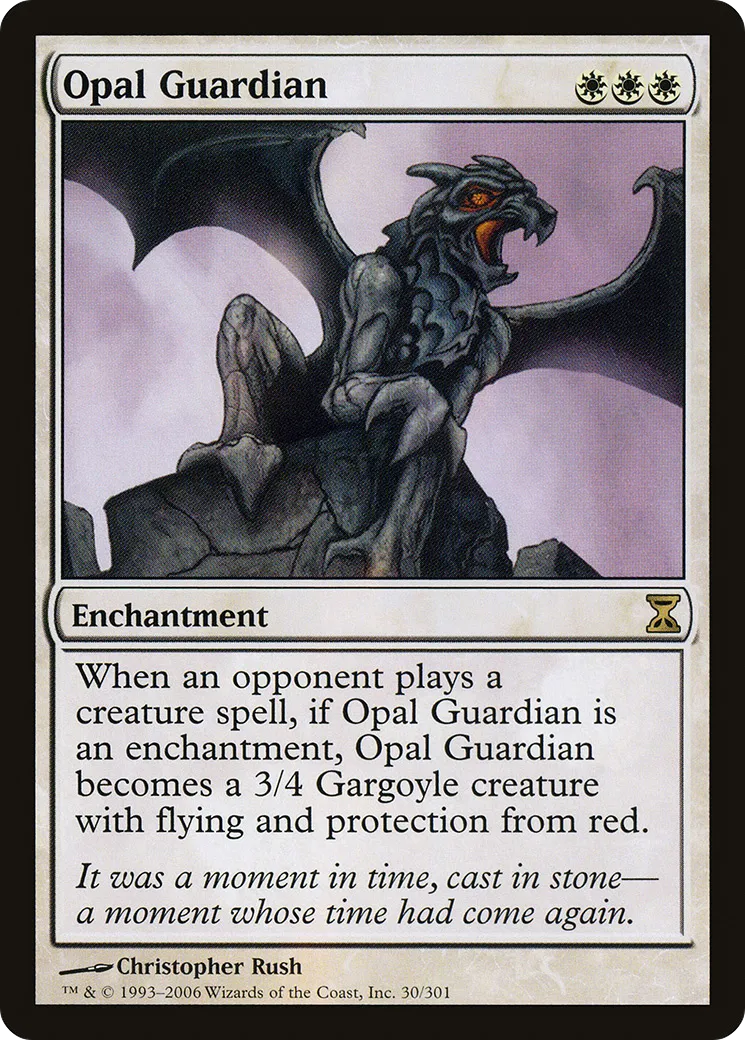 Opal Guardian — Time Spiral — Magic: The Gathering