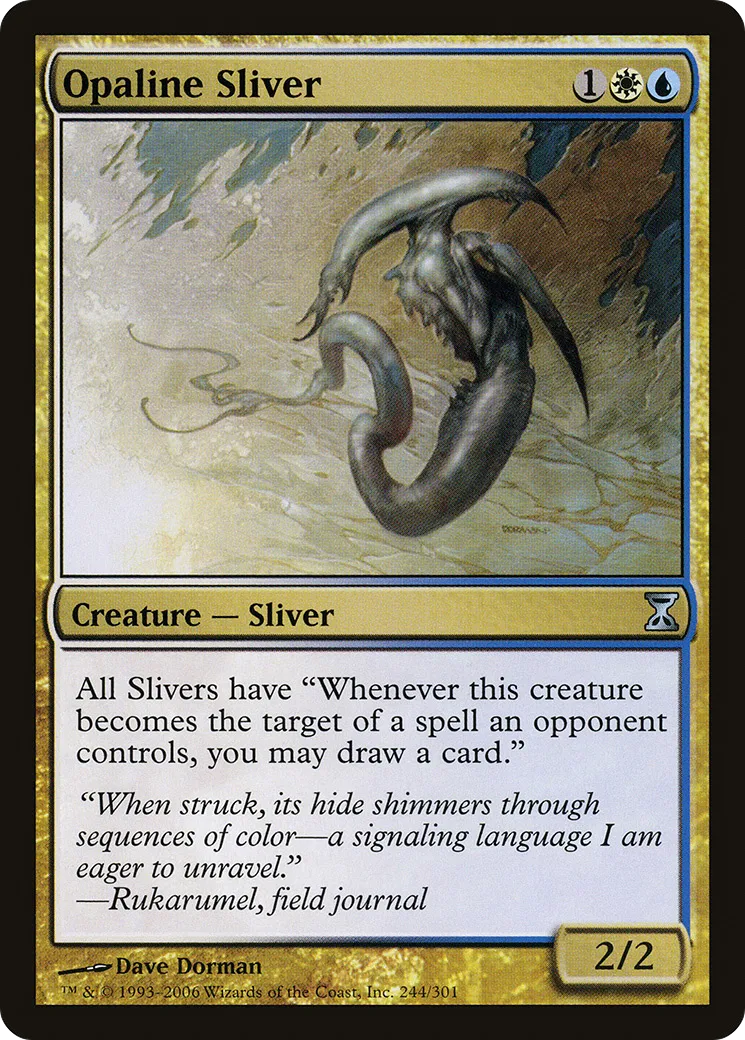 Opaline Sliver — Time Spiral — Magic: The Gathering