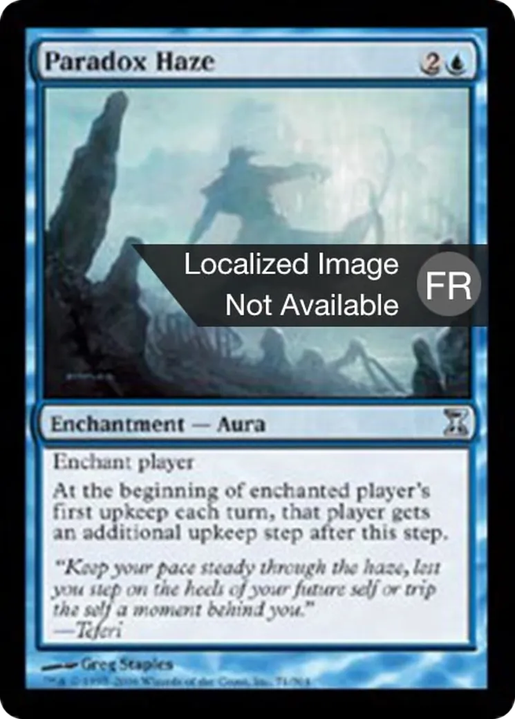 Brume de paradoxe — Time Spiral — Magic: The Gathering