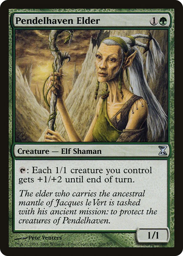 Pendelhaven Elder — Time Spiral — Magic: The Gathering