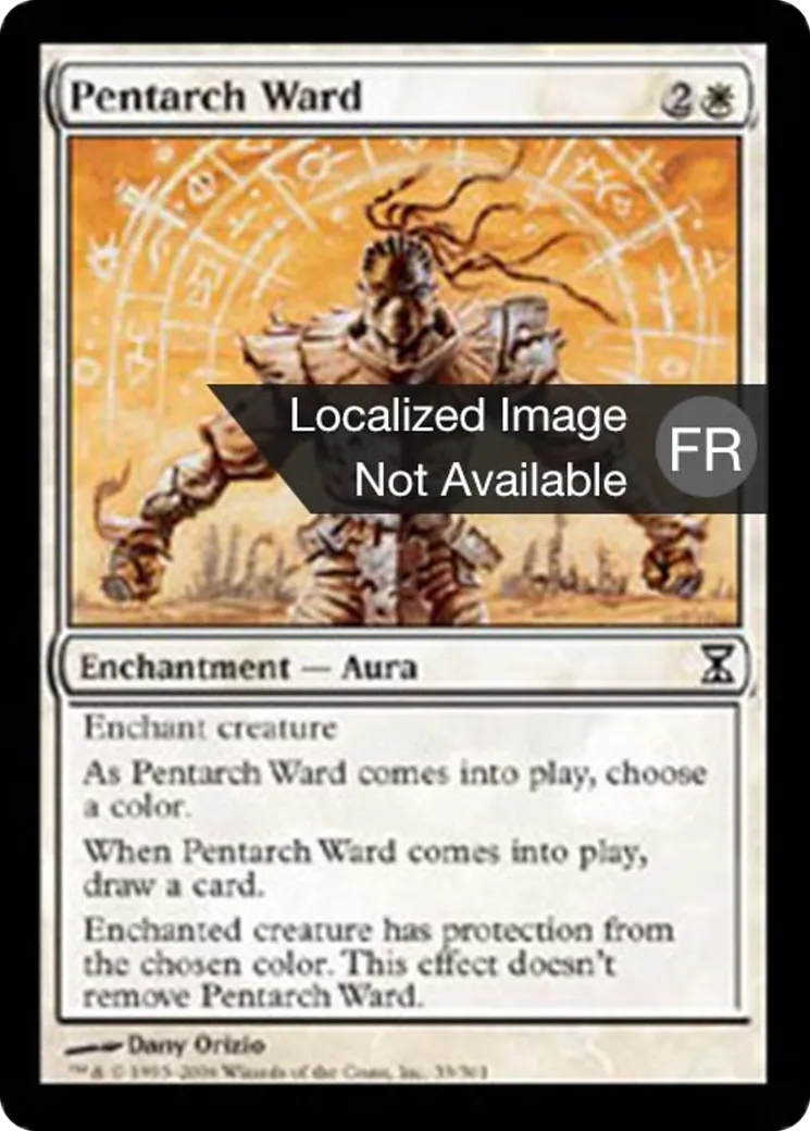 Rune de garde du pentarque — Time Spiral — Magic: The Gathering