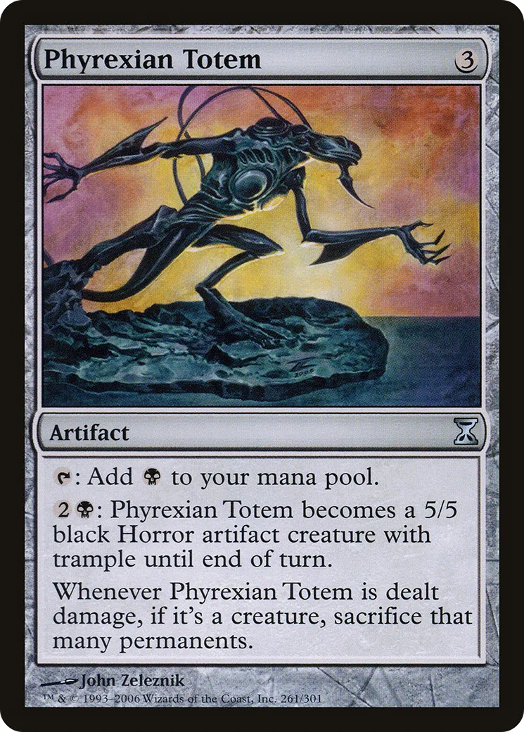 Phyrexian Totem — Time Spiral — Magic: The Gathering