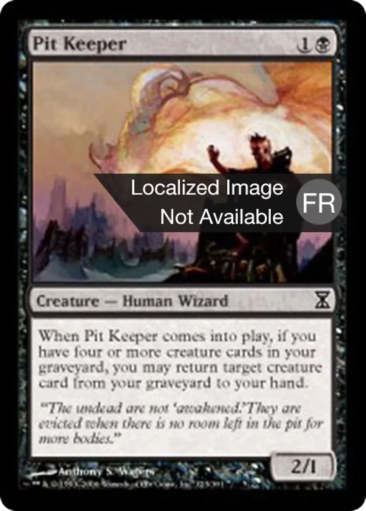 Gardien de la fosse — Time Spiral — Magic: The Gathering