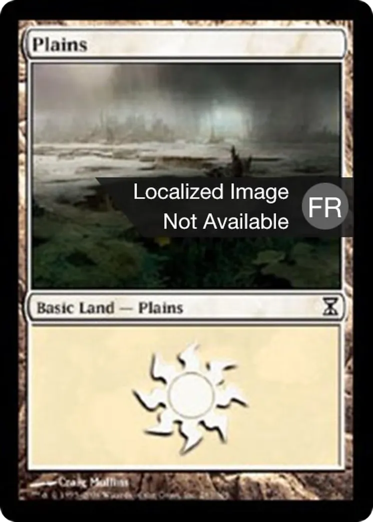 Plaine — Time Spiral — Magic: The Gathering