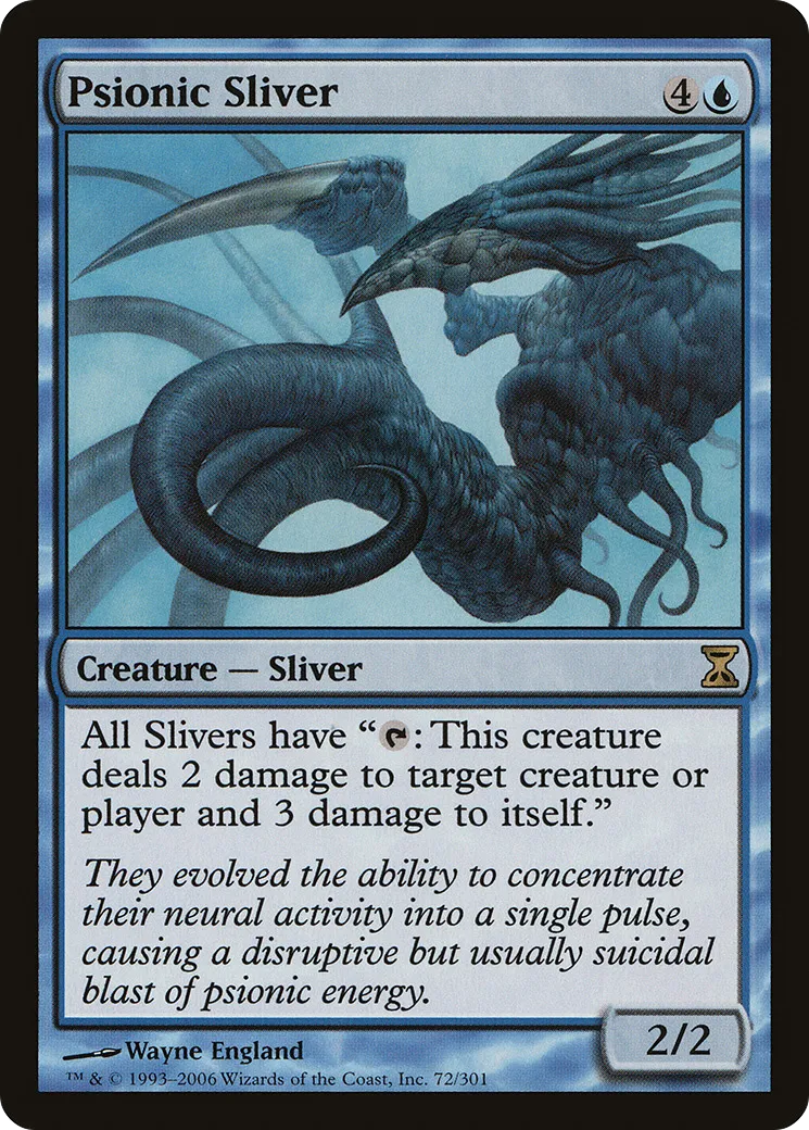 Slivoïde psionique — Time Spiral — Magic: The Gathering