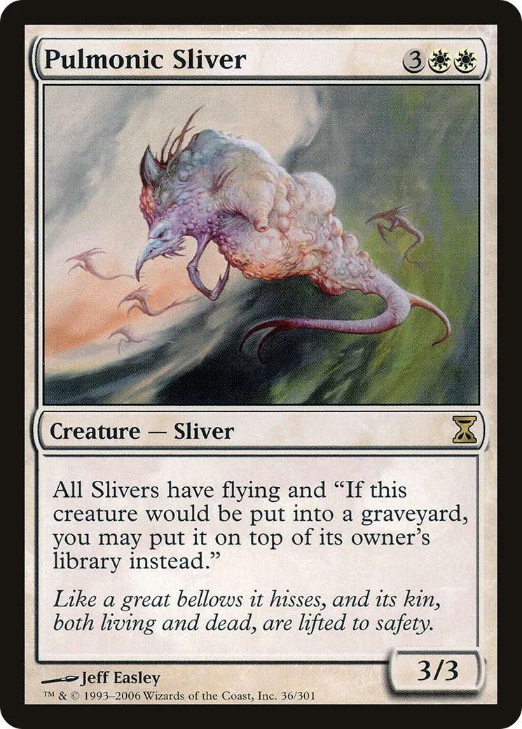 Pulmonic Sliver — Time Spiral — Magic: The Gathering