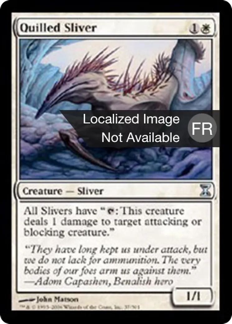 Slivoïde à aiguilles — Time Spiral — Magic: The Gathering
