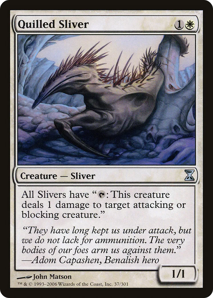 Quilled Sliver — Time Spiral — Magic: The Gathering