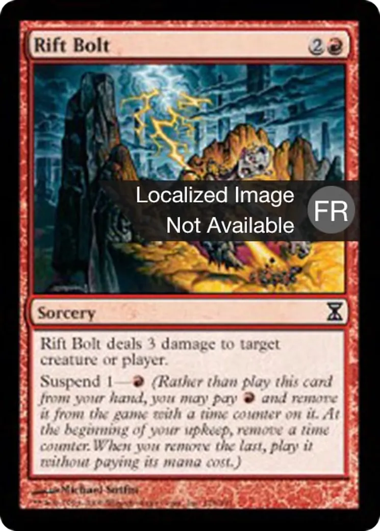 Éclair de faille — Time Spiral — Magic: The Gathering