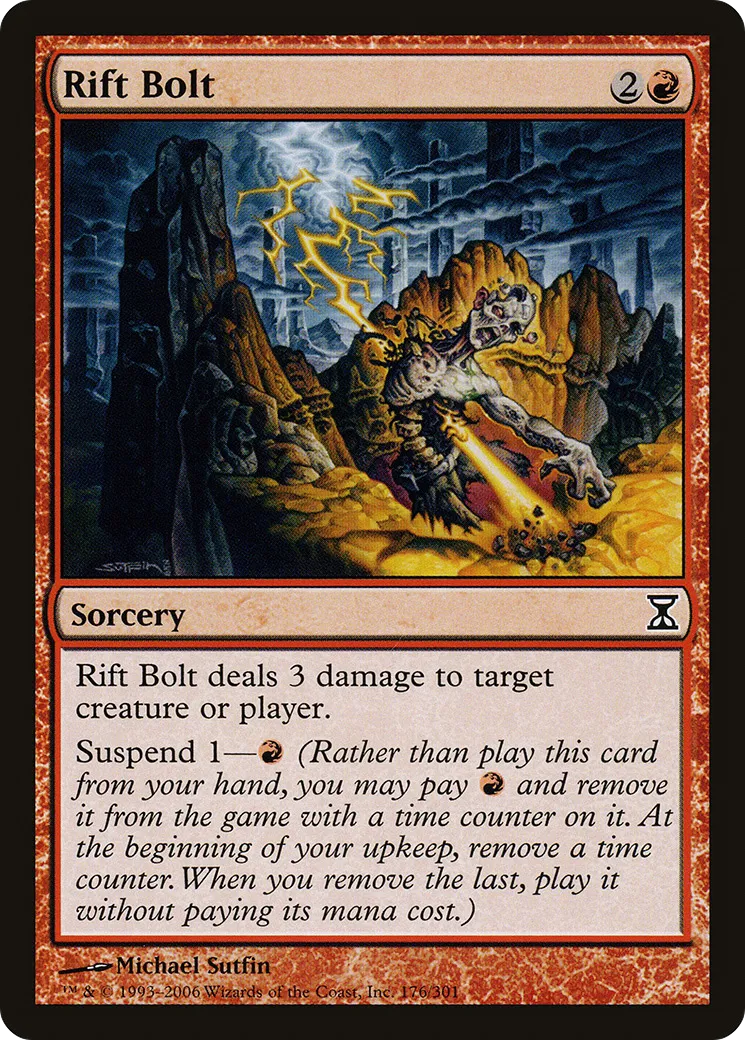 Éclair de faille — Time Spiral — Magic: The Gathering