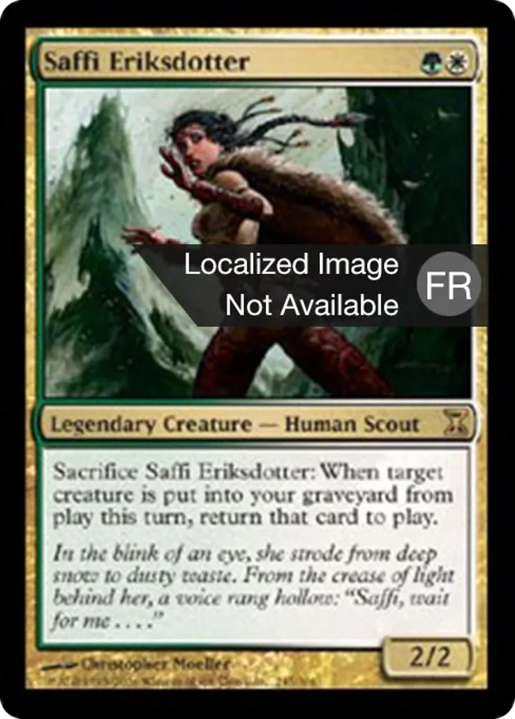 Saffi Eriksdotter — Time Spiral — Magic: The Gathering