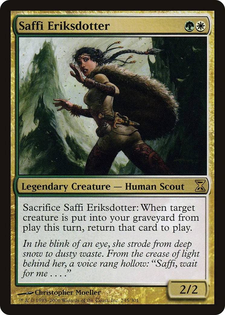 Saffi Eriksdotter — Time Spiral — Magic: The Gathering