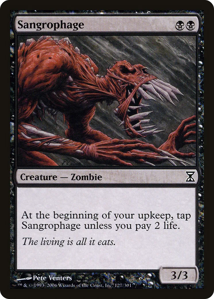 Sangrophage — Time Spiral — Magic: The Gathering