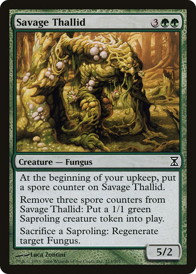 Thallidé sauvage — Time Spiral — Magic: The Gathering