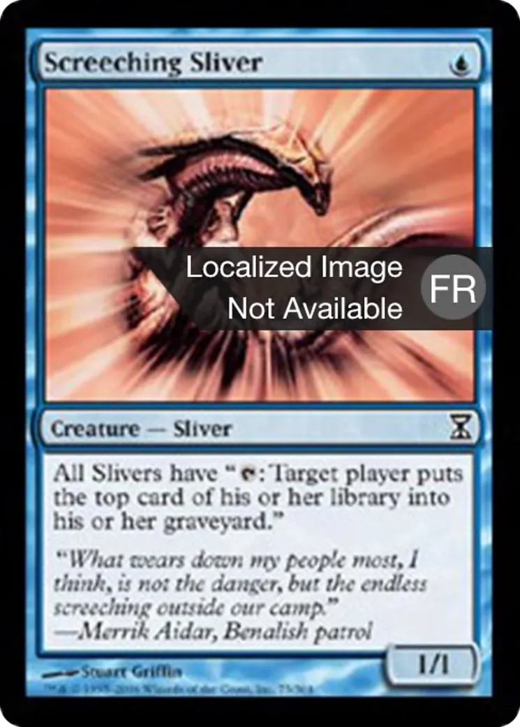 Slivoïde grinçant — Time Spiral — Magic: The Gathering