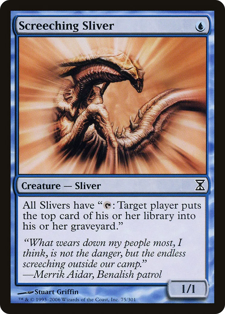 Slivoïde grinçant — Time Spiral — Magic: The Gathering