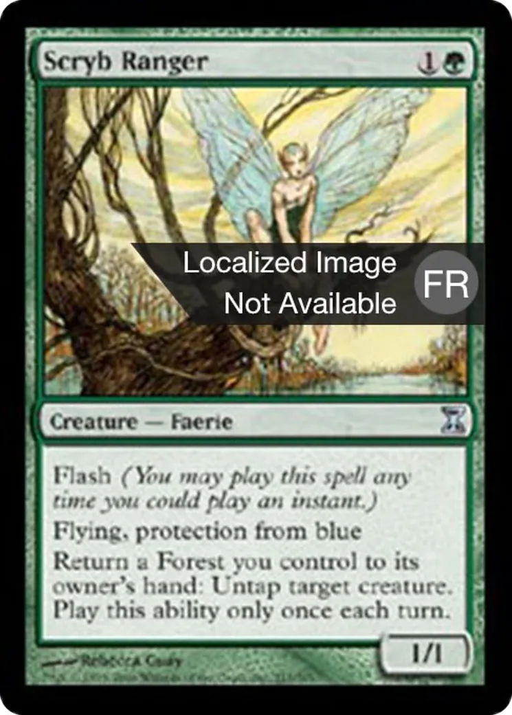 Ranger de la Scrutaie — Time Spiral — Magic: The Gathering