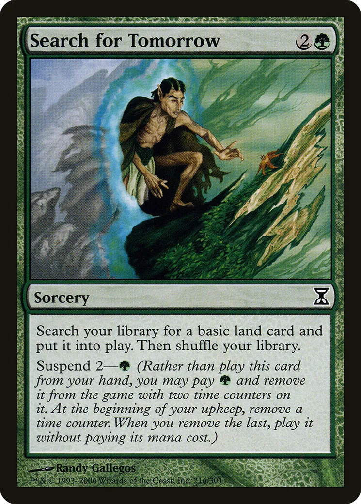 Search for Tomorrow — Time Spiral — Magic: The Gathering