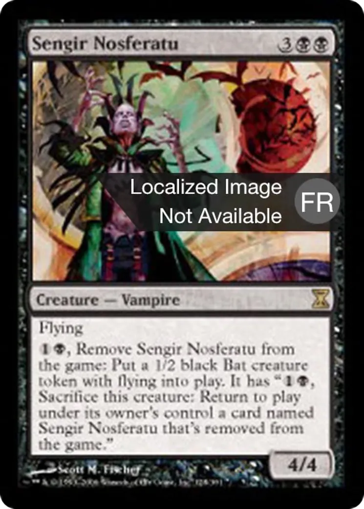 Nosferatu sengien — Time Spiral — Magic: The Gathering