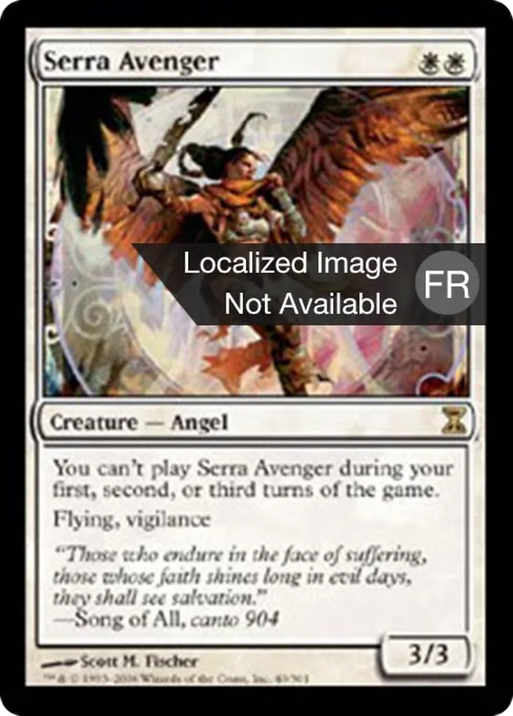 Vengeresse de Serra — Time Spiral — Magic: The Gathering