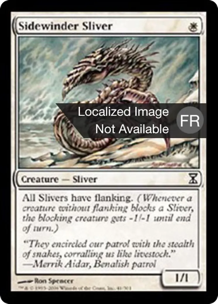 Slivoïde crotale — Time Spiral — Magic: The Gathering